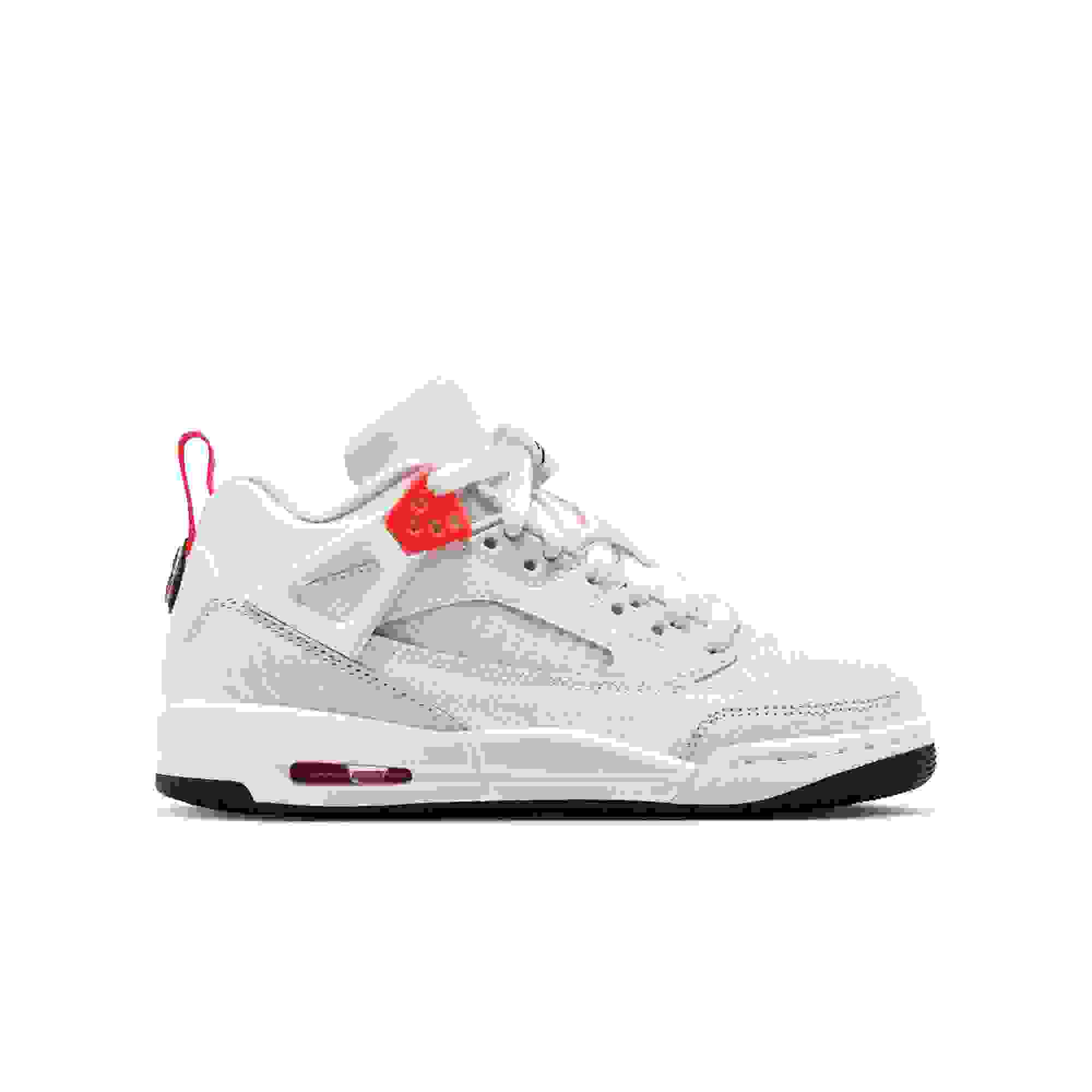 Jordan Spizike Low Grade School Boys' "White/Bright Crimson/Vast Grey/Black" Shoe
